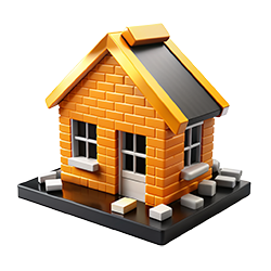 demolished-brick-house